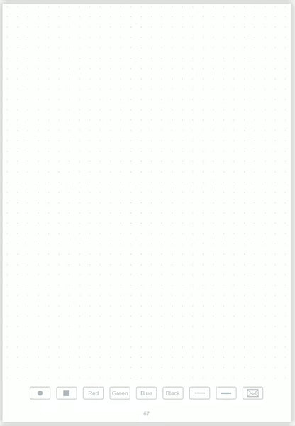 Refill papper V4 - Går att sudda i